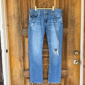 AG Adriano Goldschmied Anthropologie The Nolan Ankle Relaxed Slim Ankle Size 26